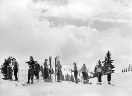 [Group of skiers] on Mt. Seymour, B.C.