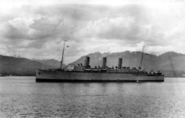 Passenger liner "Empress of Asia" in Burrard Inlet