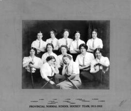 Provincial Normal School Hockey Team  : 1911-1912