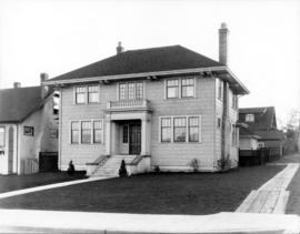 North and west facades of John Jenkinson's home at 1796 West 15th Avenue