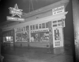 [Howie's Dairy corner store, 1308 Kingsway]