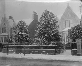 [Street scene with typical granite homes]