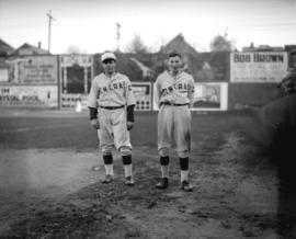 Baseball opening season at Athletic Park