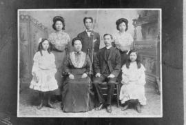 Chinese missionary and family