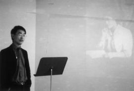 Paul Yee speaking at Saltwater City event