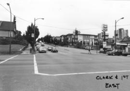 Clark [Drive] and 1st [Avenue looking] east