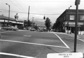 Arbutus [Street] and 4th [Avenue looking] north