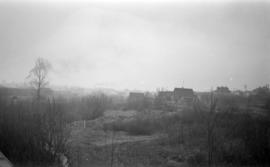 Site o[f] Viaduct.  1st Ave.[being prepared for construction]