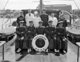 [Captain Stacey and crew of the"Taconite" - Royal Vancouver Yacht Club ]