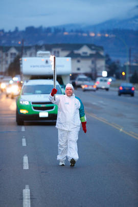 Day 089, torchbearer no. 013, Peter L - Kelowna