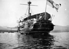H.M.S. "Imperieuse" [in Burrard Inlet]