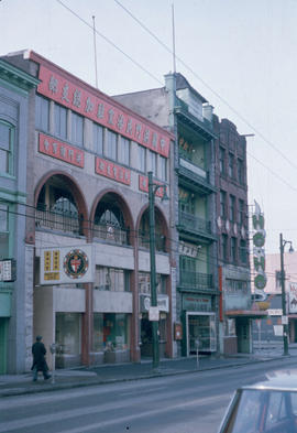 [View of the 100 block East Pender Street]