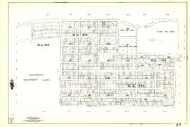 Sheet 27 : University Endowment Lands and Drummond Drive to Camosun Street and Fourteenth Avenue ...