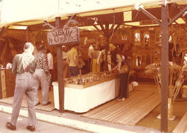 Ruskin Beaverworks display booth on grounds