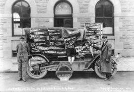 Thomas W. Wilby and Reo Car. The First to Cross Canada by Car