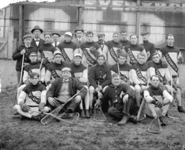 [Group photos of Tecumseh Lacrosse Team]