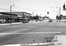 Knight [Street] and Kingsway facing east