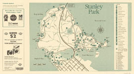 Stanley Park map and guide : park map showing trails, amenities, and recreation sites