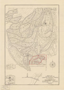 General plan for Capilano Estates Limited