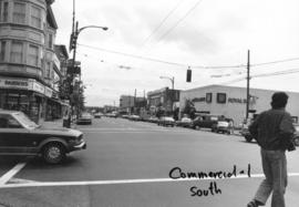 Commercial [Drive] and 1st [Avenue looking] south