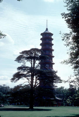 Gardens - United Kingdom - Royal Botanical Garden - Kew : pagoda