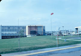 Dawson Creek, City Hall [with] Fire Hall to right