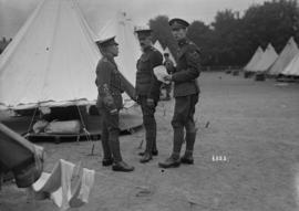[Soldiers in a camp]