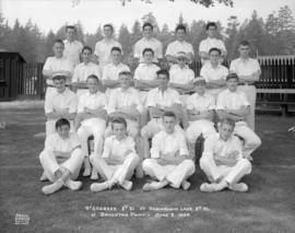 St. George's [School] 1st XI versus Shawnigan Lake 1st XI at Brockton Point