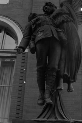 Angel of Victory, statue, 601 West Cordova Street