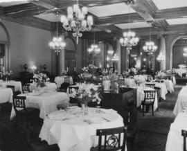 Dining room of Hotel Vancouver