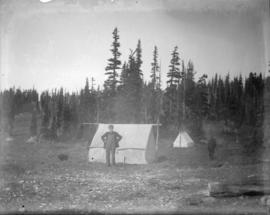 [Camp in Black Tusk Meadows in Garibaldi District]