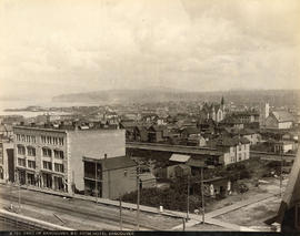 Part of Vancouver, B.C. from Hotel Vancouver