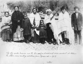 [First nations group photograph at Gibsons]