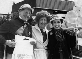 Hugh Pickett, Grace McCarthy and Pat Wasserman