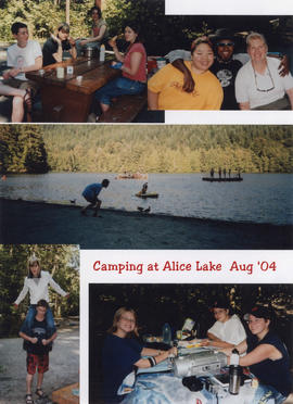 Camping at Alice Lake : Aug. '04