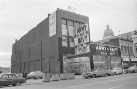 [38 West Hastings Street - Army and Navy Shoe Department]