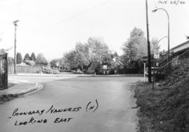 Boundary [Road] and Vanness [Avenue looking] east