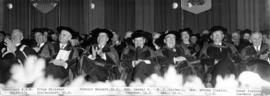 University of British Columbia honorary degree recipients and officials