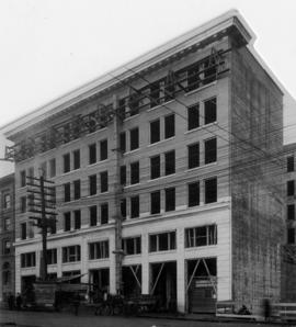 Duncan Building under construction - 119 West Pender Street