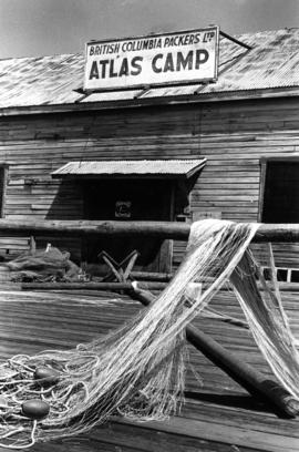 Atlas camp, near the western end of the waterfront