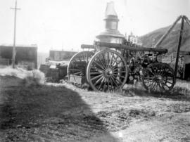 Old style fire engine