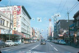 Vancouver - Looking North on Granville St.