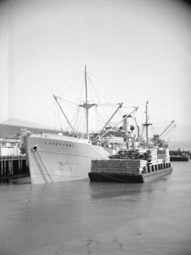 Loading lumber [at] Terminal Dock