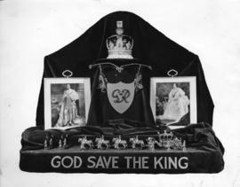 [Display for the coronation of King George VI and Queen Elizabeth]