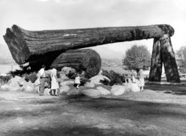 New Lumberman's Arch in Stanley Park