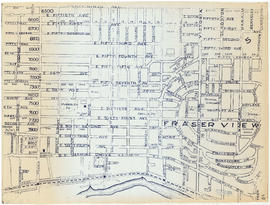 Sheet 10 : Clarendon Street to Forty-ninth Avenue to St. George Street to Fraser River