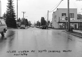 Nootka [Street] and 22nd [Avenue] looking south