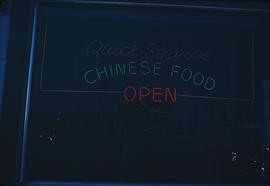 Neon sign for Chinese restaurant in Duncan or Nanaimo, B.C.