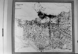 [Chart showing location of fires on map of Vancouver]