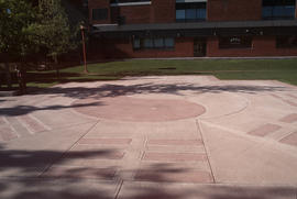 Chinese hexagram design in Calgary park